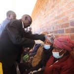 Inspection of some beneficiaries of the eye cataract operations